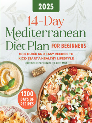 cover image of 14-Day Mediterranean Diet Plan for Beginners